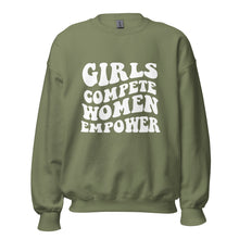 Load image into Gallery viewer, Women Empower Unisex Crewneck - White