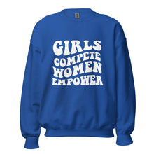 Load image into Gallery viewer, Women Empower Unisex Crewneck - White