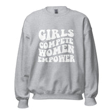 Load image into Gallery viewer, Women Empower Unisex Crewneck - White