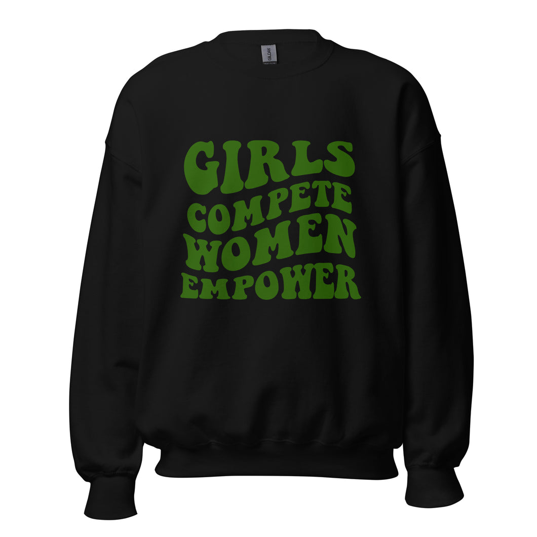 Women Empower Unisex Crewneck - Green