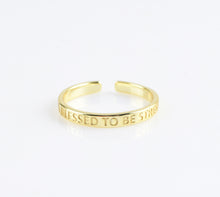 Load image into Gallery viewer, Stackable Inspirational Rings
