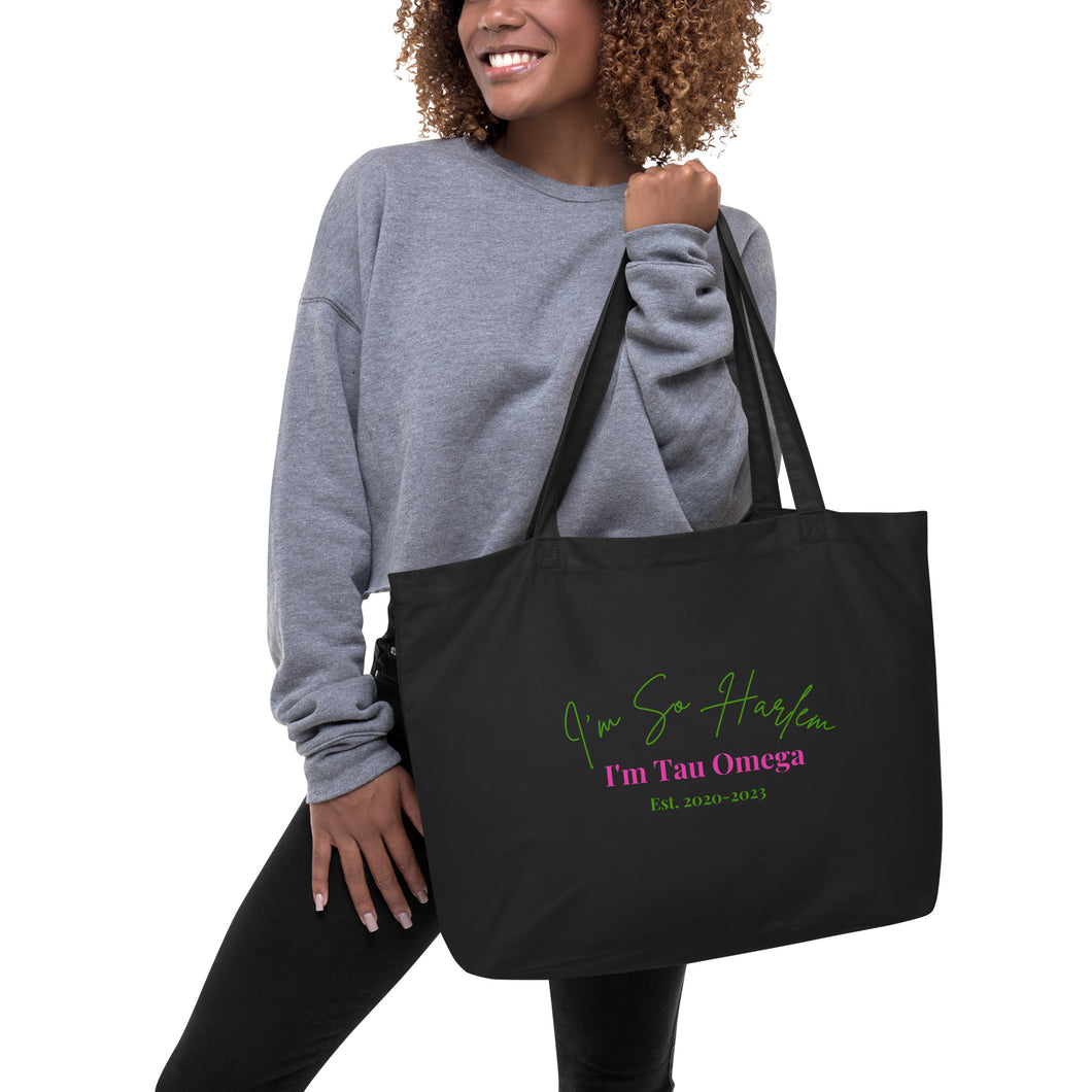 Custom Personalized Sorority Canvas Tote Bag