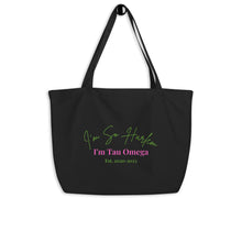 Load image into Gallery viewer, Custom Personalized Sorority Canvas Tote Bag
